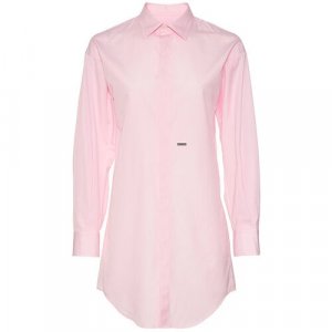 Платье-рубашка S75CV0403 розовый 42 DSQUARED2. Цвет: розовый