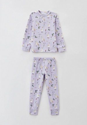 Пижама Ete Children. Цвет: фиолетовый
