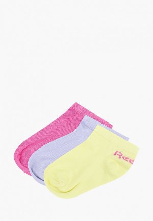 Комплект Reebok Kids inside socks 3. Цвет: разноцветный