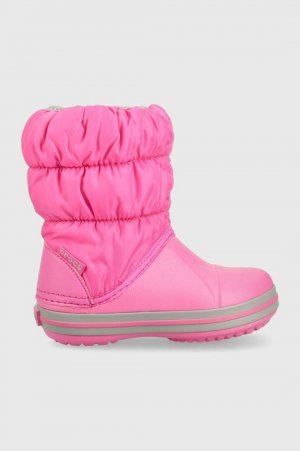 Детские зимние ботинки Winter Puff Boot, розовый Crocs