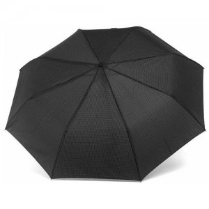 Зонт мужской 12816 клетка (ассортимент расцветок) RAINDROPS. Цвет: черный