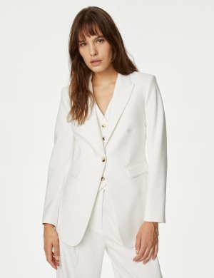 Индивидуальный пиджак , слоновая кость Marks & Spencer