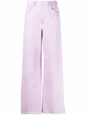 Широкие джинсы Stella McCartney. Цвет: фиолетовый