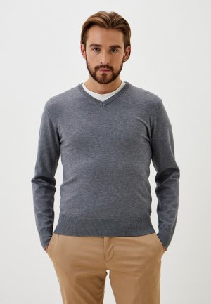 Пуловер C&Jo. Цвет: серый