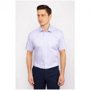 Рубашка , размер 38, фиолетовый KANZLER. Цвет: фиолетовый