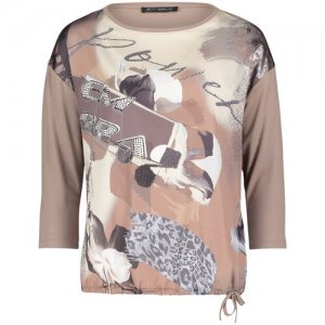 Пуловер женский, BETTY BARCLAY, модель: 2082/2619, цвет: серый, размер: 40 Barclay. Цвет: коричневый/серый