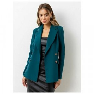 Пиджак , размер 50, зеленый VIAVILLE. Цвет: песочный/коричневый