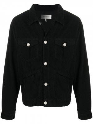 Вельветовая куртка-рубашка Isabel Marant. Цвет: черный
