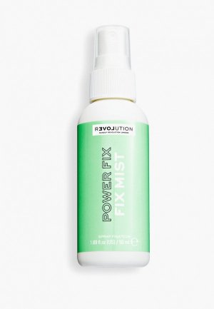 Спрей для фиксации макияжа Relove by Revolution закрепляющий, Power Fix Fix Mist, 50 мл. Цвет: прозрачный