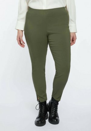 Тканевые брюки , цвет verde Fiorella Rubino
