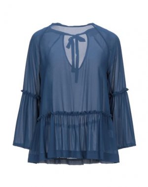 Блузка JEI O'. Цвет: темно-синий