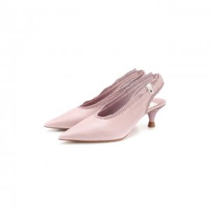 Кожаные туфли Premiata. Цвет: розовый