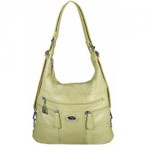 Сумка-рюкзак женская DOLPHIN БП-00003689, цвет- ваниль. Цвет: желтый