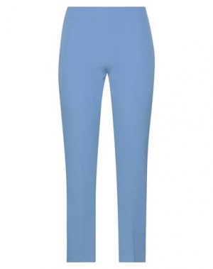 Повседневные брюки KATE BY LALTRAMODA. Цвет: небесно-голубой