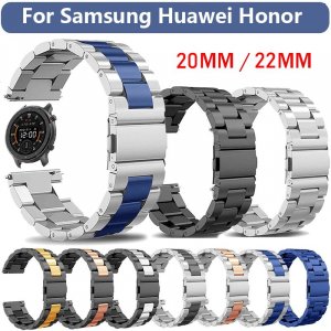 Металлический ремешок 20 мм 22 для Huawei Samsung Galaxy Watch 4 Classic 46 мм/42 мм, браслет-ремень часов 5/4, 44 мм/40 5 Pro/Huawei, VA VOOM