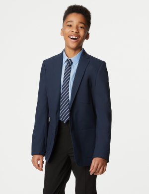 Школьный пиджак для мальчиков (9–16 лет) , темно-синий Marks & Spencer