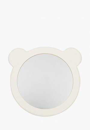 Зеркало настенное Мастер Рио Мишка. Цвет: белый