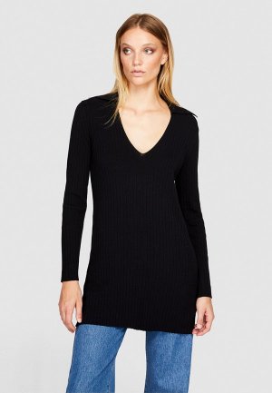 Пуловер Sisley. Цвет: черный
