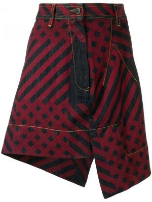 Джинсовая юбка асимметричного кроя Vivienne Westwood Anglomania