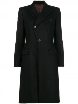 Пальто миди Jean Paul Gaultier Pre-Owned. Цвет: черный