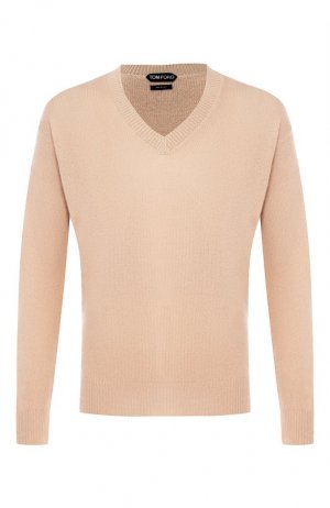 Кашемировый пуловер Tom Ford. Цвет: коричневый