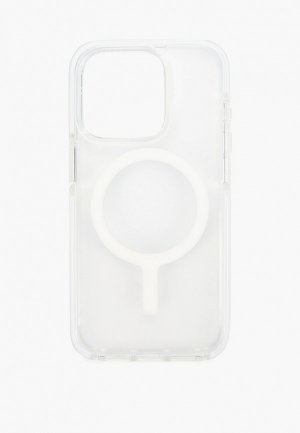 Чехол для iPhone Uniq 15 Pro, Combat с MagSafe, усиленный каркас ребром жесткости. Цвет: белый