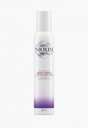 Мусс для волос Nioxin 3D INTENSIVE окрашенных, 200 мл. Цвет: белый