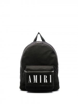 Рюкзак из канваса с логотипом AMIRI. Цвет: черный