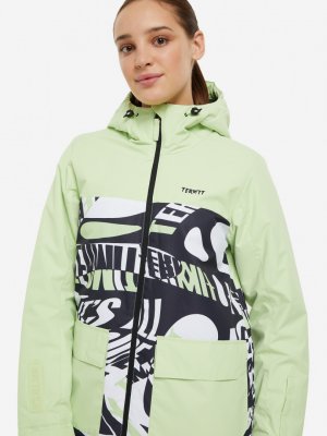 Куртка утепленная женская , Зеленый Termit. Цвет: зеленый