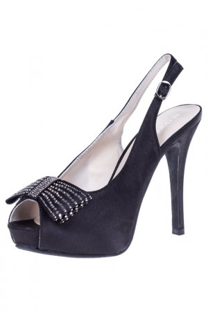 High heels sandals EL Dantes. Цвет: black