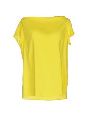 Блузка OPIFICIO TI. Цвет: желтый
