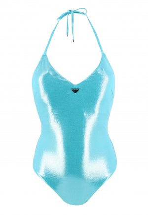 Купальник EMPORIO ARMANI Underwear. Цвет: голубой