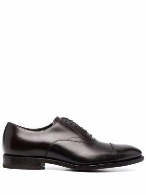 Oxford lace-up shoes Henderson Baracco. Цвет: коричневый