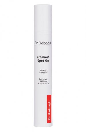 Крем локального воздействия с никотинамидом и пироглютаматом цинка Breakout. Spot-on Breakout (15ml) Dr Sebagh. Цвет: бесцветный
