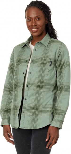 Рубашка Penny Insulated Flannel , цвет Seaglass/Pine Flylow