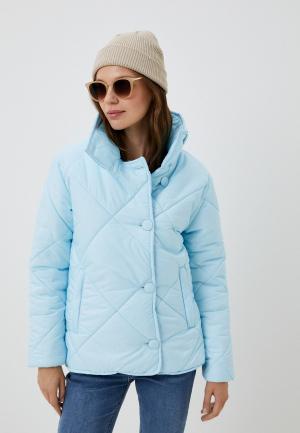 Куртка утепленная Giorgio Di Mare. Цвет: голубой