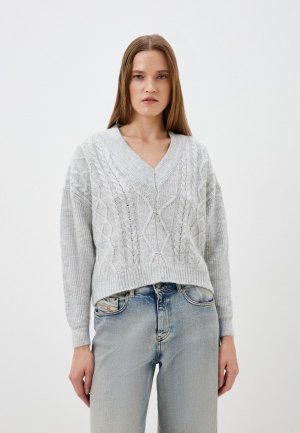 Пуловер Koton. Цвет: серый
