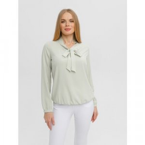Блуза, размер 44, зеленый Текстиль Хаус. Цвет: зеленый/оливковый