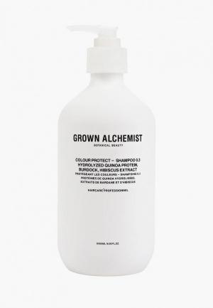 Шампунь Grown Alchemist для окрашенных волос 500 мл. Цвет: прозрачный