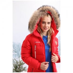 Куртка пуховая женская (красный) Forward w08132g-ff202 L