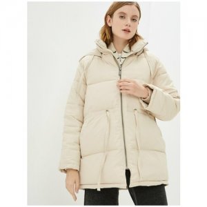 Утепленная бежевая куртка Incity, цвет молочный, размер XL INCITY. Цвет: бежевый
