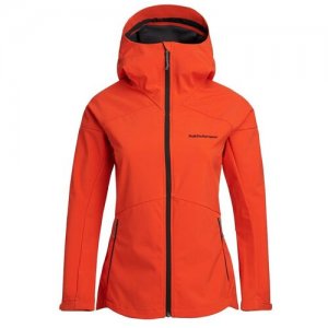Куртка Для Активного Отдыха Adventure Hood Jacket W Super Nova (Us:xl) Peak Performance. Цвет: оранжевый
