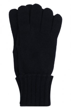 Кашемировые перчатки Inverni. Цвет: синий