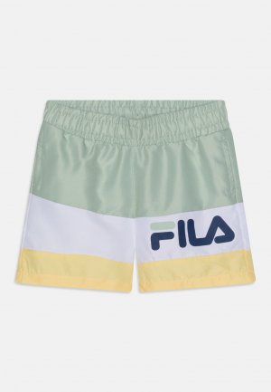 Шорты для плавания LANGULA BEACH , цвет silt green/bright white/pale banana Fila