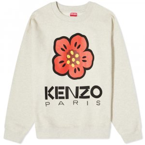 Толстовка Paris Logo Regular Sweatshirt Kenzo