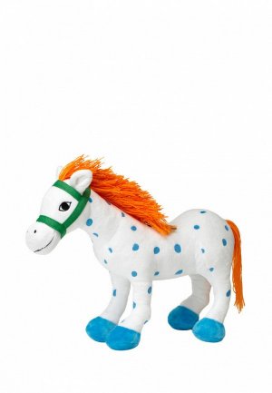 Игрушка Micki Пеппи Длинный чулок Лошадь Лилла 30 см. Цвет: белый