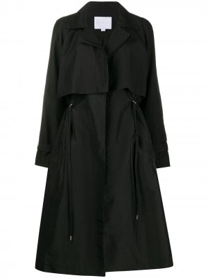 Многослойное пальто Rockferry Noon By Noor. Цвет: черный