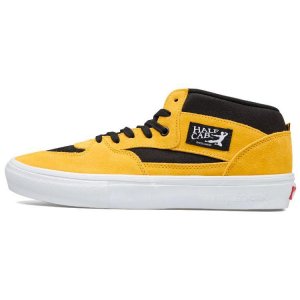 Кроссовки унисекс Skate Half Cab Bruce Lee Черный Желтый VN0A5FCDY23 Vans