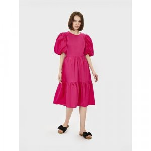 Платье , размер XL, розовый Baon. Цвет: розовый/красный
