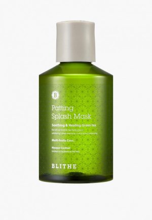 Сплэш-маска для лица Blithe Soothing and Healing Green Tea Splash, 150 мл. Цвет: зеленый
